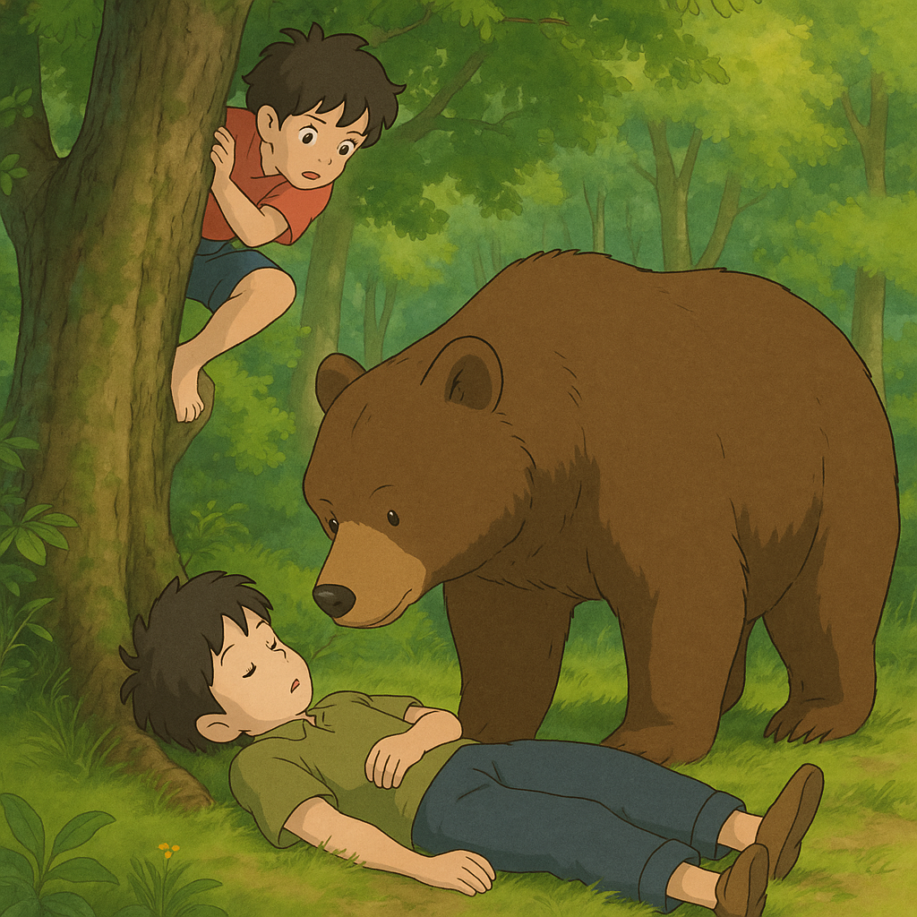 दो दोस्त और भालू